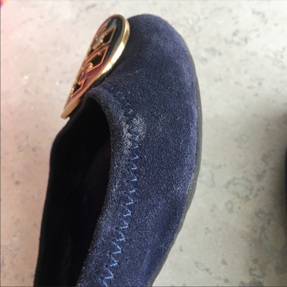 Tory Burch Suede Reva Ballet Flats, 6.5 - Picture 4 of 6